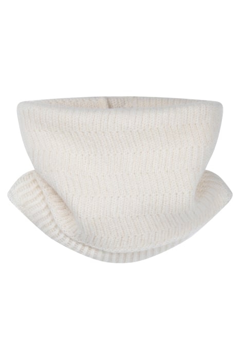 KNITTED SNOOD WINTER WHI 1