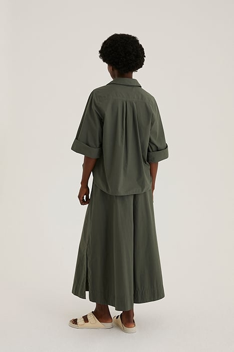 COTTON POPLIN SHIRT WHITE 2