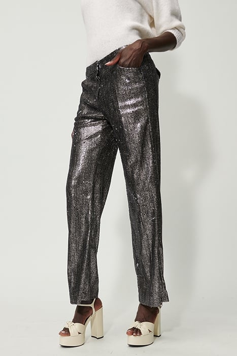 FLARED SEQUIN PANTS THE LAME FANCY 1