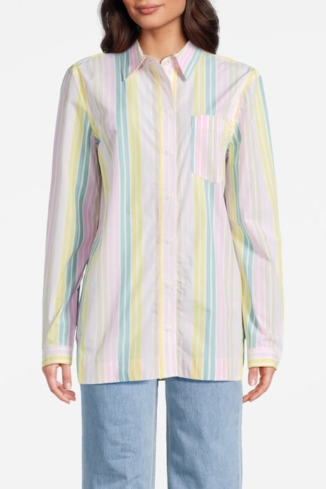 STRIPE COTTON SHIRT MULTICOLOUR 1