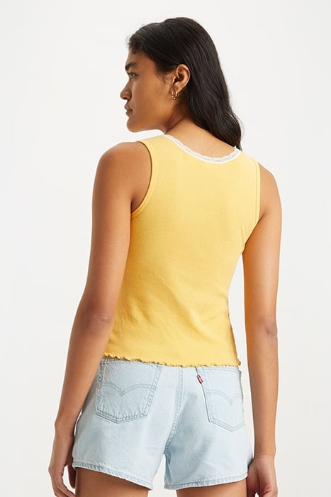 DRY TANK TOP YELLOW 2
