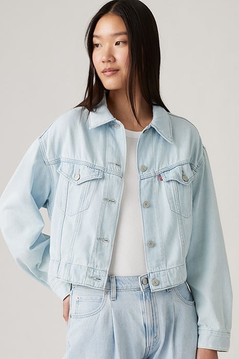 FEATHERWEIGHT DENIM JACKET BLUE 1