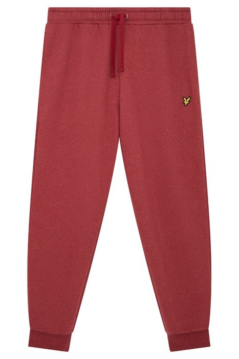 RACKED JOGGER BURGUNDY GLADE MARL 3