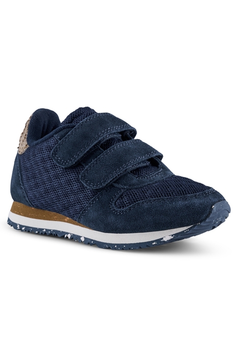 YDUN SUEDE MESH KIDS NAVY 2