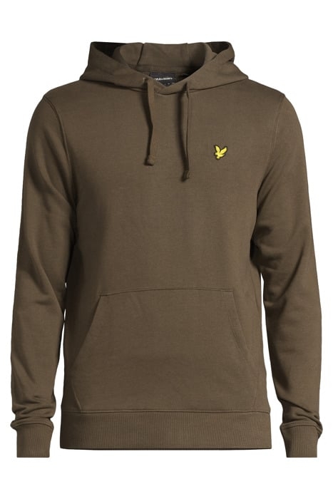 FOOTBALL WORLD GRAPHIC LS PULLOVER HOODIE OLIVE 3