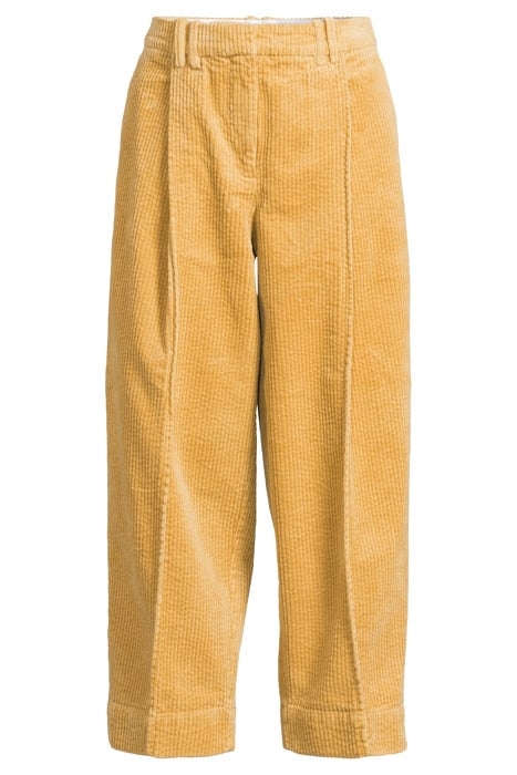 CORDUROY RELAXED PLEATED PANTS TAOS TAUPE 3