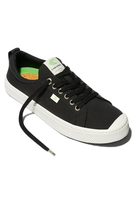 UNISEX OCA LOW BLACK CANVAS SNEAKER 2