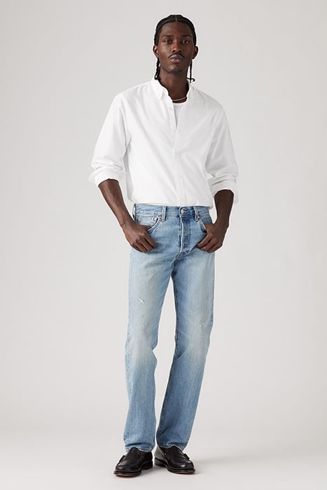 501 STRAIGHT JEANS BLUE 5