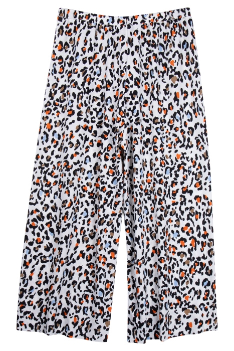 S.OLIVER PANTS WHITE PRINT 2