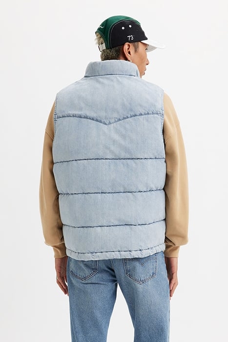 WESTERN BODYWARMER BLUE 2