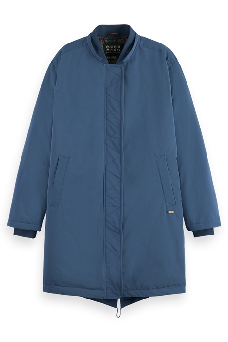 WATER REPELLENT MID LENGTH PARKA WITH REPREVE® FILLING DUSTY 7