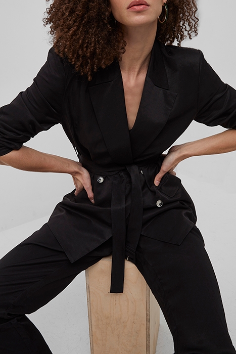 CARENA SUITING DBLE BRSTD BLZR BLACK 4