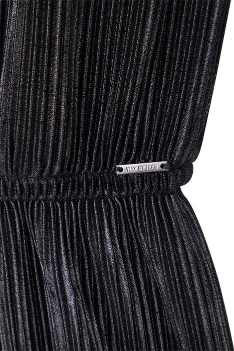 GIRLS’ GREY SILVER PLEATED KNIT JUMPSUIT GREY 3