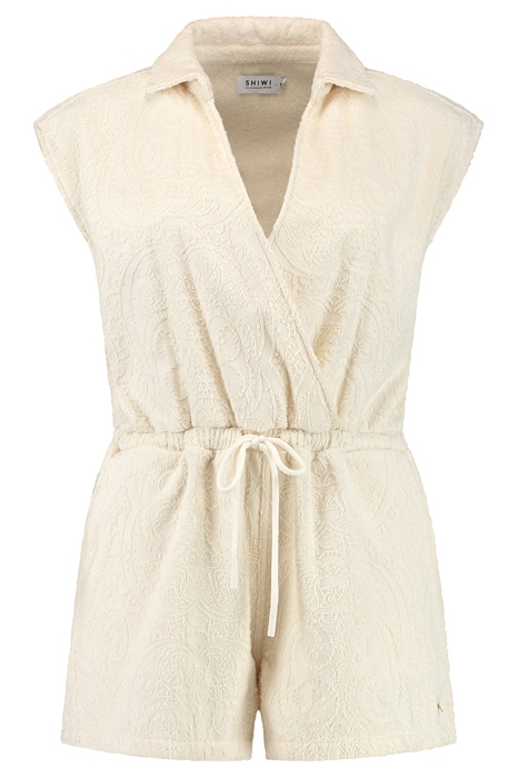 LADIES FLORE INTARSIA TOWELING JUMPSUIT SHIWI KIT PAISLEY 5