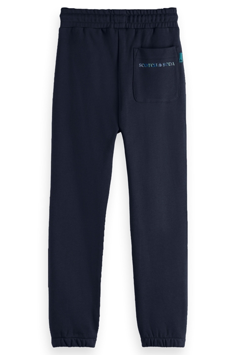 BOYS LOGO SWEATPANTS IN ORGANIC COTTON NIGHT 2