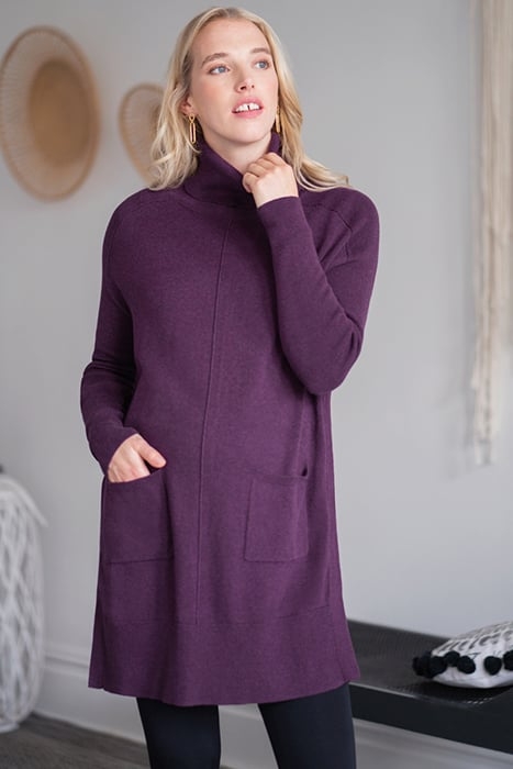 MATENITY TUNIC PINK 1