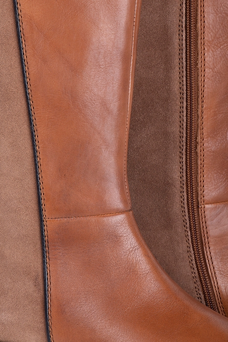 SARAH HIGH LEG BOOT MID TAN 4