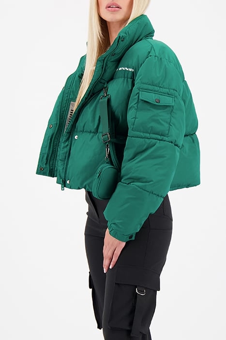 INITIAL BELT JACKET GREEN 3