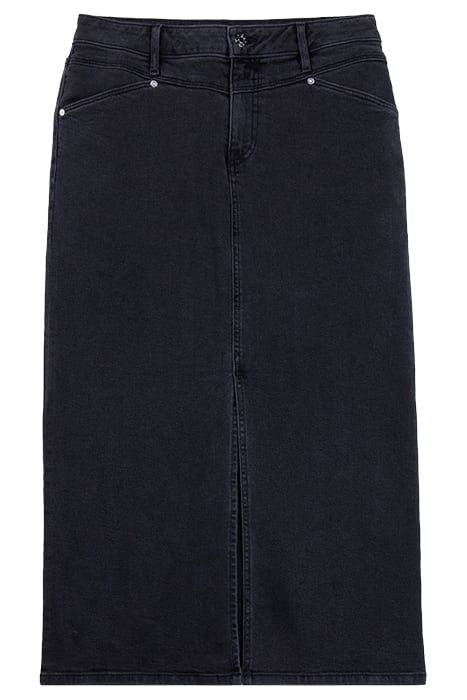 S.OLIVER SKIRT-LONG BLACK DENIM 1