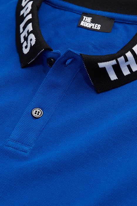 POLO MC RIB LOGO BLUE ELECTRIC 6