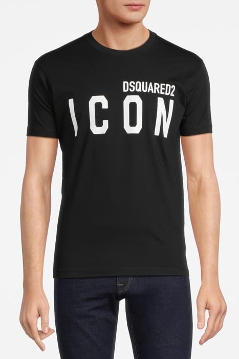 T-SHIRT ICON BLACK 1