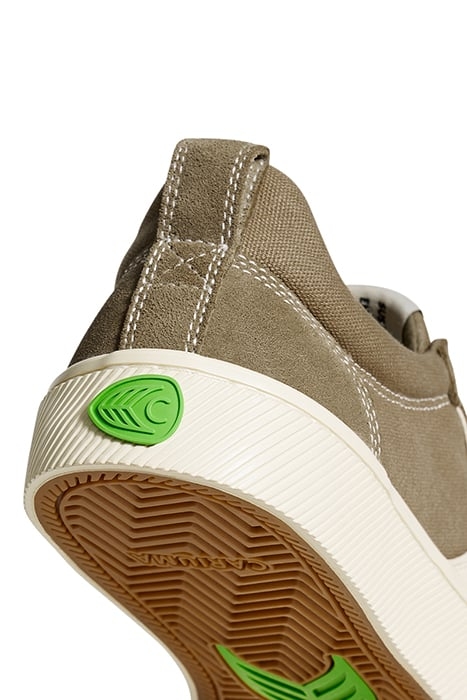 CATIBA PRO SKATE BURNT SAND SUEDE AND CANVAS SNEAKER 5