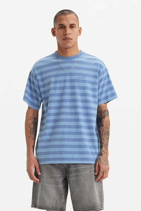 RED PRINTED T-SHIRT BLUE 1