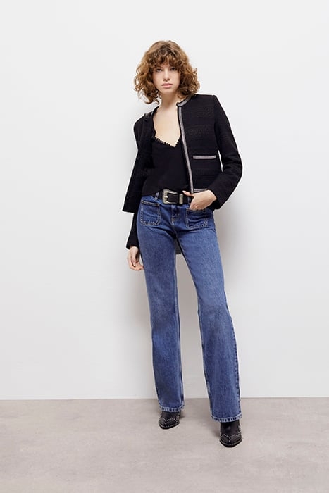 JEAN DENIM WIDE LEG BLUE DENIM 4