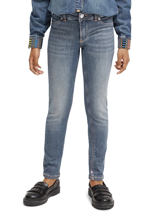 GIRLS MILOU SKINNY JEANS – ELECTRIC BLUE 1