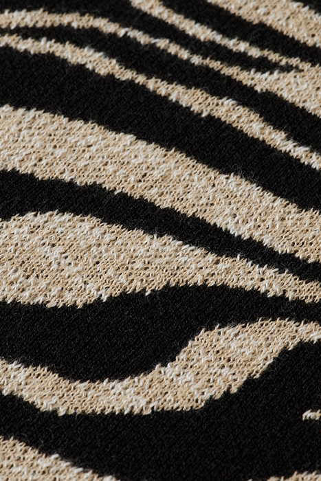 TIGER JACQUARD CREW NECK PULLOVER TIGER JACQUARD 8