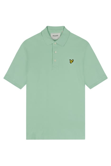 PLAIN POLO SHIRT TURQUOISE SHADOW 4