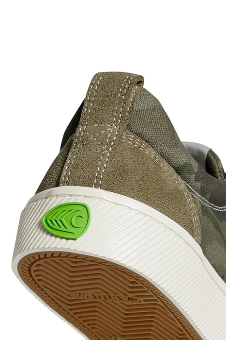 UNISEX CATIBA PRO SKATE BURNT SAND SUEDE CAMOUFLAGE SNEAKER 5