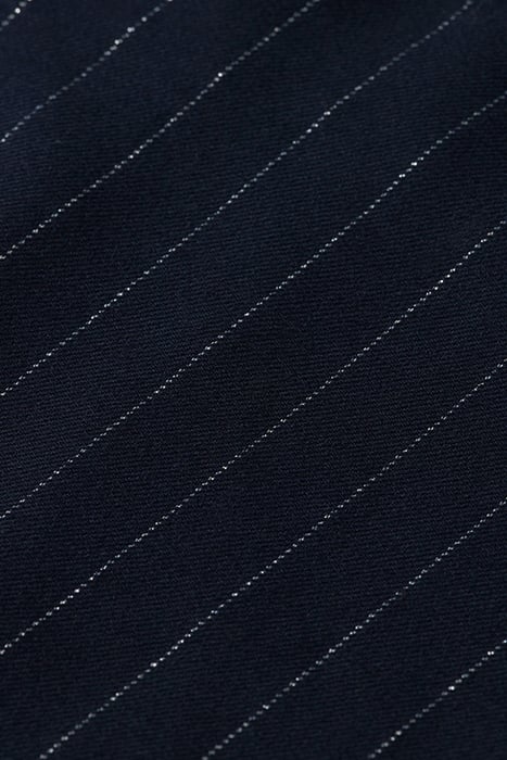 DOUBLE BREASTED PINSTRIPE BOYFRIEND BLAZER NIGHT PINSTRIPE 8