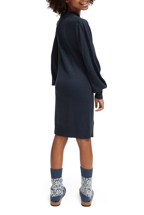 GIRLS FITTED KNIT DRESS NIGHT 3