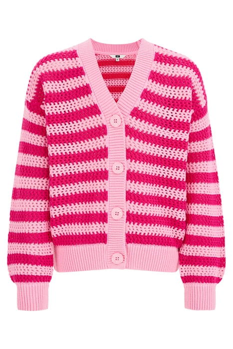 KNITTED CARDIGAN PINK 3