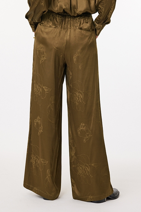 JACQUARD PANT OLIVE 2