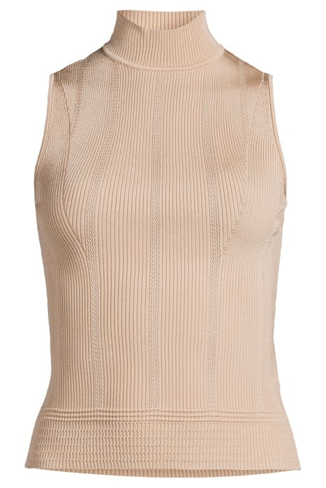 MARCIANO BY GUESS ATENA HIGH NECK SL S FAWN TAUPE 3