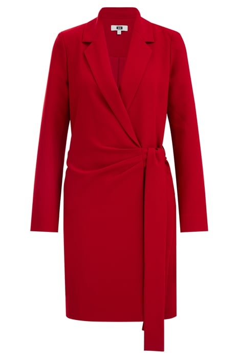 DRESS SHORT SAFFRON RED 4