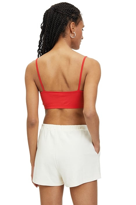 LINFEN CROPPED SPAGHETTI TOP ANTIQUE WHITE 2