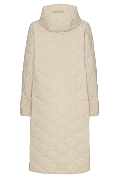 LONG QUILT COAT QUILTED05 LIGHT SAND 5