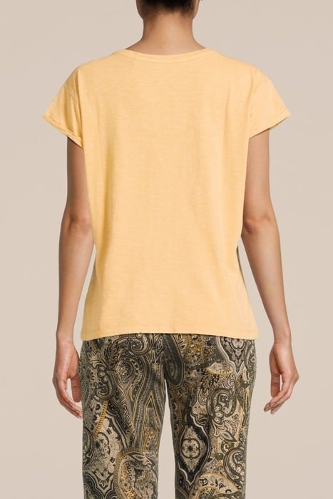 TEE BLUE DAZE COTTON SLUB JERSEY YELLOWS 2