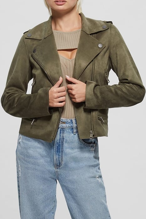 GUESS ECO ES MONICA JACKET DESERT GREEN 1