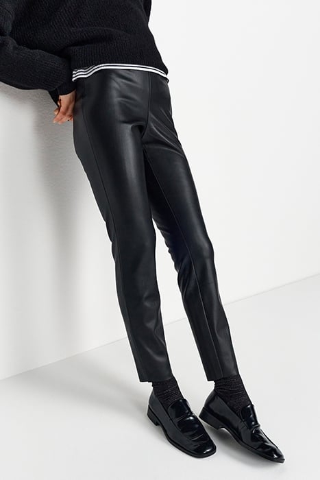 FAKE LEATHER LEGGINGS BLACK 3