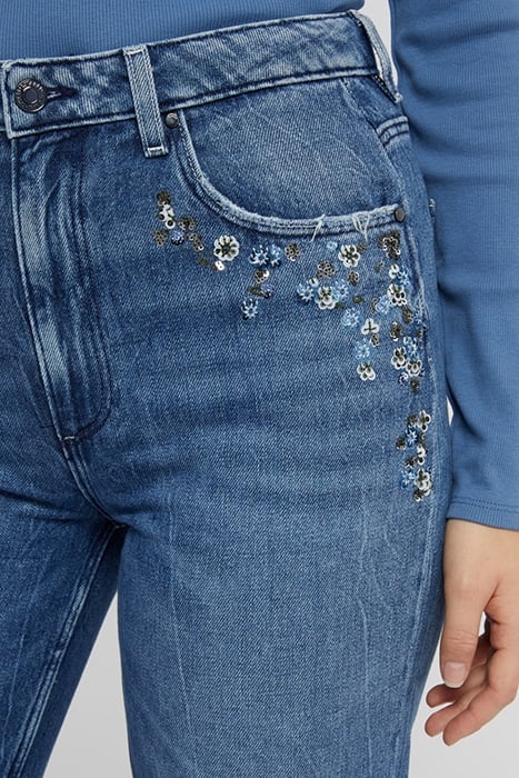 GUESS ECO MOM JEAN BLESSED SEQUINS 6