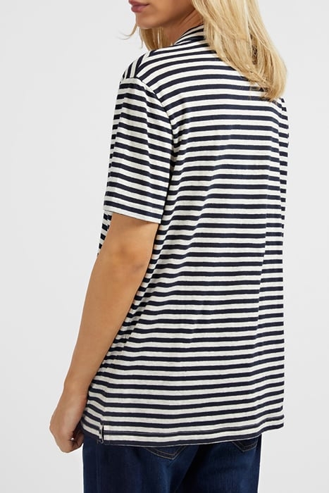 GUESS ECO SS GUESS EMBRO STRIP NAVY AND STONE STRIP 2