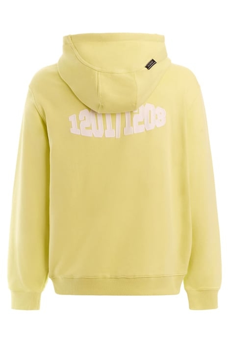 GUESS ECO SEMYON HOODIE FLEECE DUSTY KIWI 5