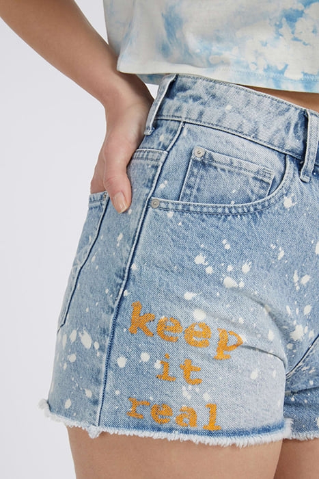 GUESS ECO MOM SHORT ARTIST SPLASH 7