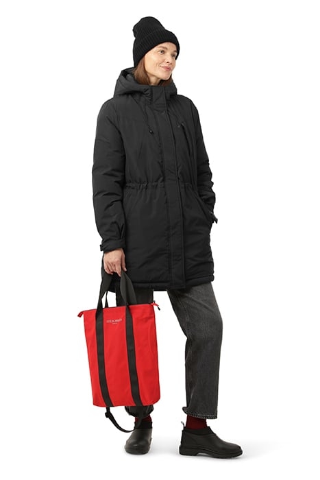 FLUFFY COAT WANDERDOWN01 BLACK 3