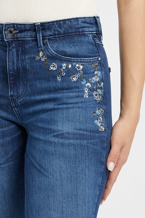 GUESS ECO 1981 SKINNY STRONG FLOWER 5