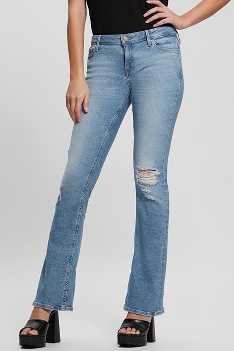 GUESS ECO RYDER LOW RISE FLARE CALI BLUES 1